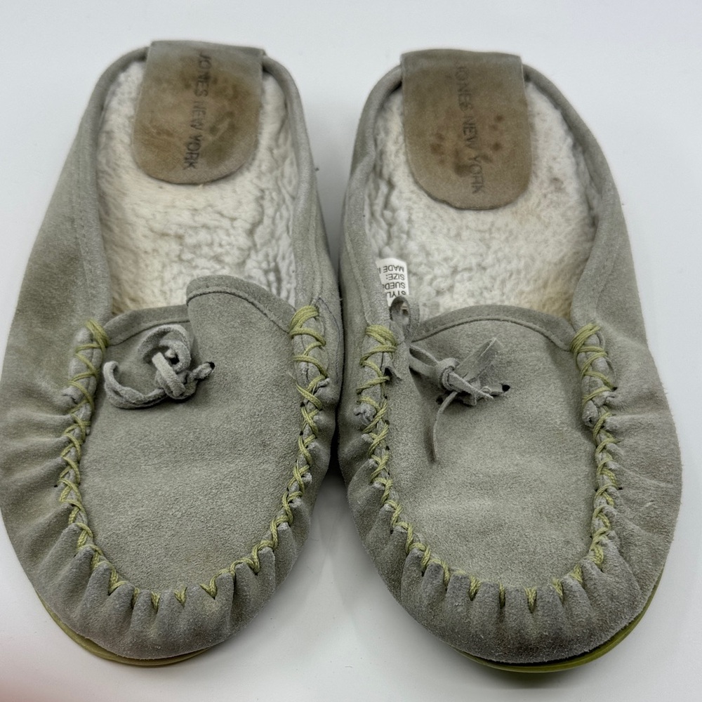 Jones New York Gray Kids Slippers
